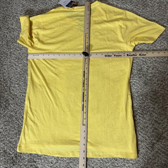 Disney Lady And The Tramp Shirt Mens Medium Yellow Graphic Tee Classic - Picture 5 of 7